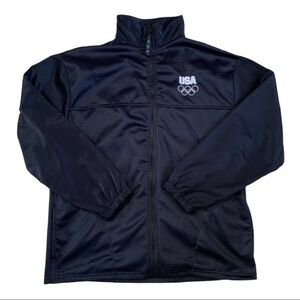 Vintage United Stated Olympics  Soft Shell Fleece Jacket